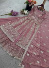 SR 1681 Crunchy Silk Heavy Embroidery Work Top With Sharara Dupatta Online Wholesale